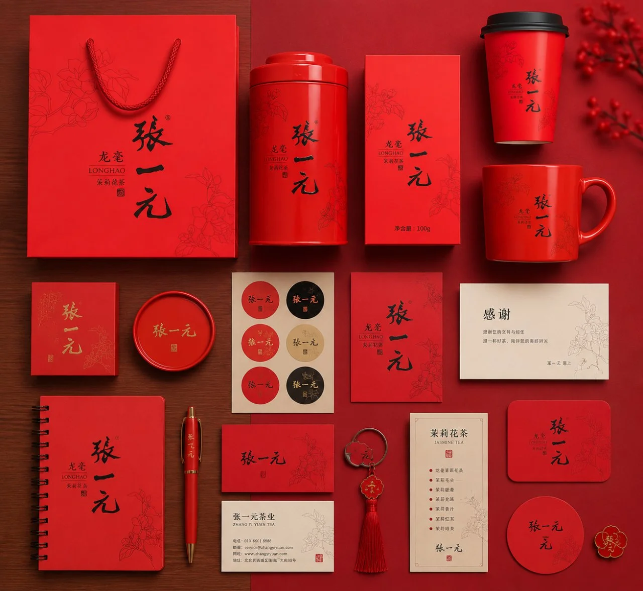 品牌周边套装展示图